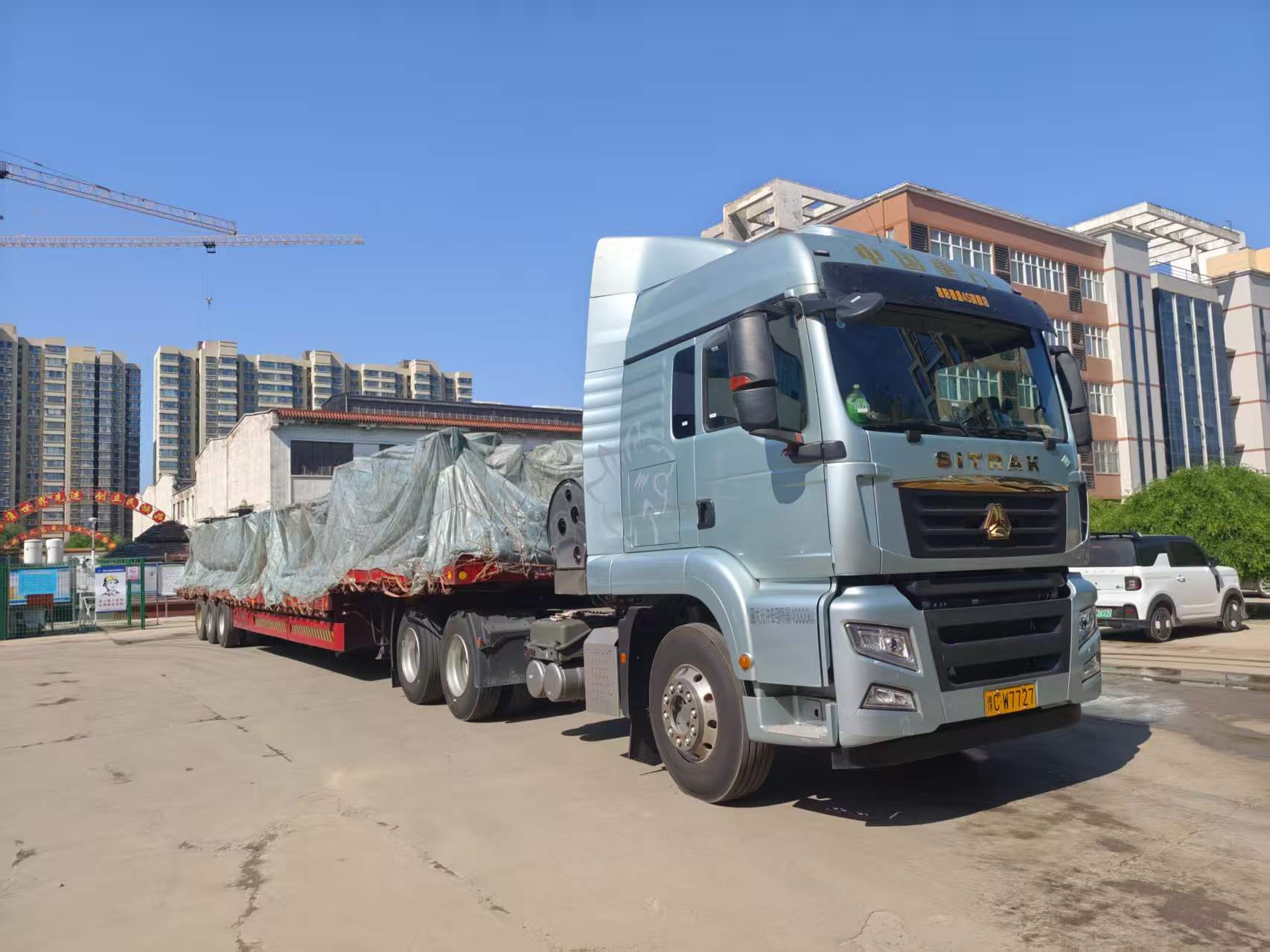 Shijiazhuang Textile Machinery Delivers DW200-2200 Loom, Boosting High-End Industrial Textile Equipment Advancement